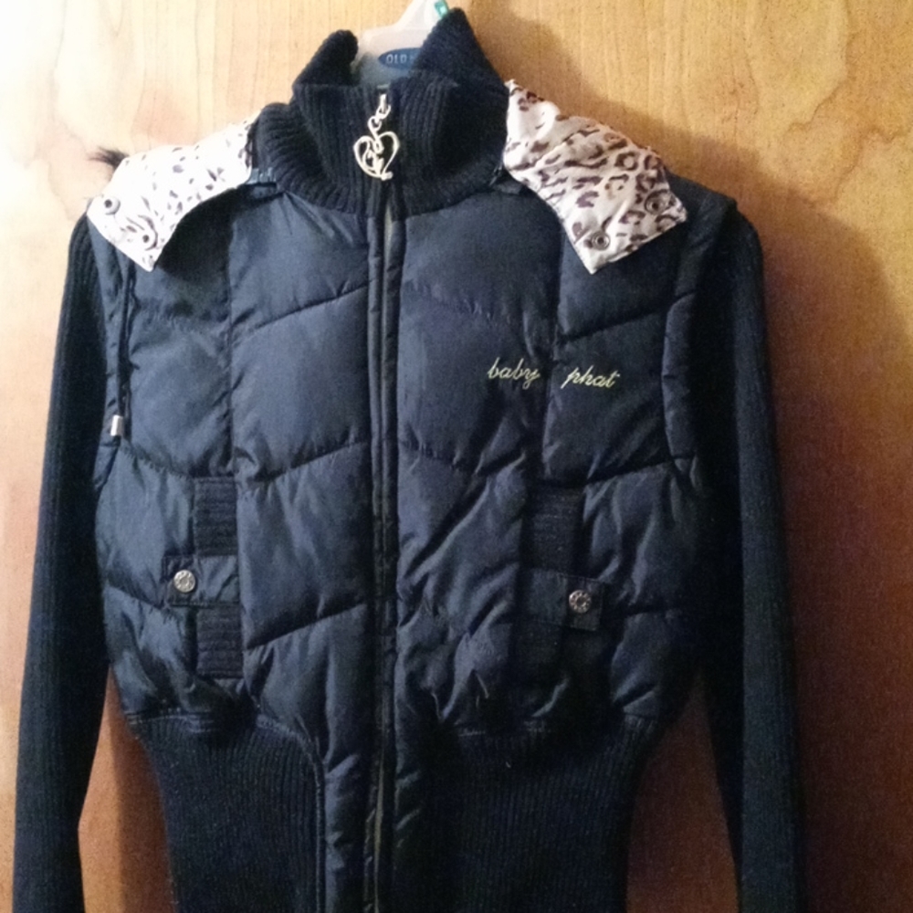 Bomber jacket w/hood